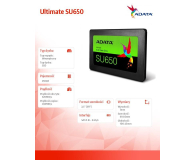 ADATA 256GB 2,5" SATA SSD Ultimate SU650 - 730788 - zdjęcie 4